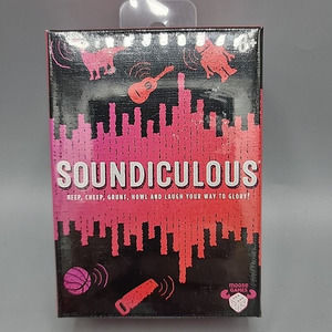 Soundiculous Card Game Get High Score by Making & Guessing Silly Sounds Sealed